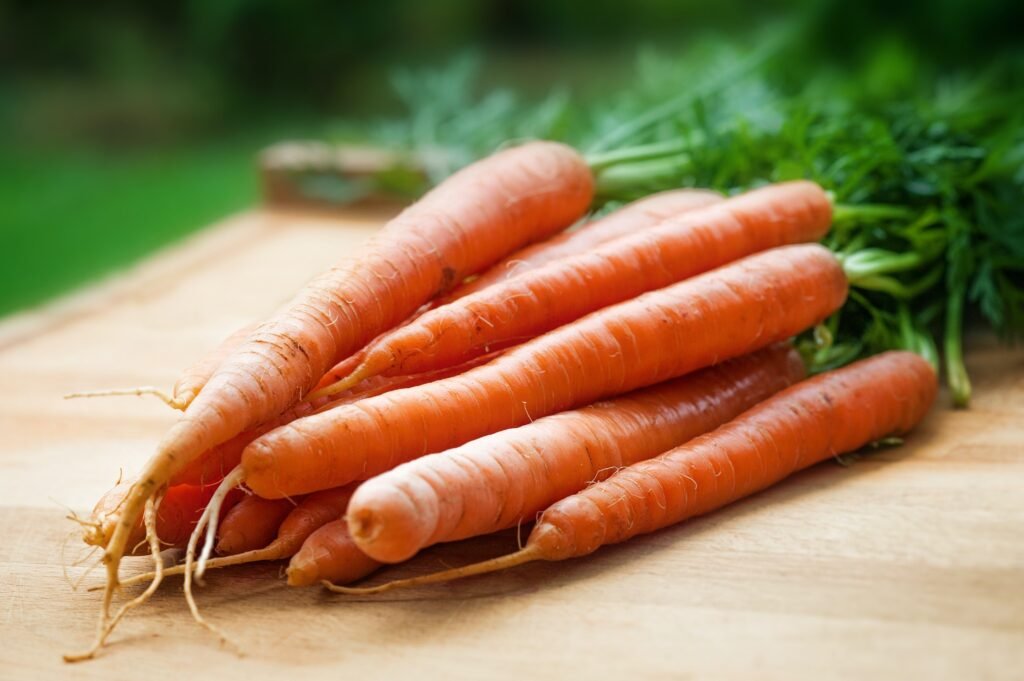 vitamin a: carrots